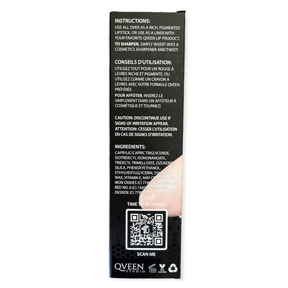 Qveen Beauty Partners In Crime Lip Duo Lip Liners in Spray Tan and SOS - Picture 4 of 4